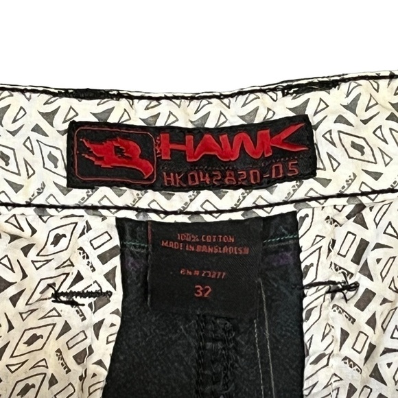 Tony Hawk Men’s Flat Front Board Shorts. Grey Purple Size 32 #1112 - Picture 4 of 4